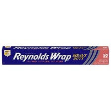Reynolds Wrap Heavy Duty Aluminum Foil Roll, Thick Heavy Duty Foil for Added ...