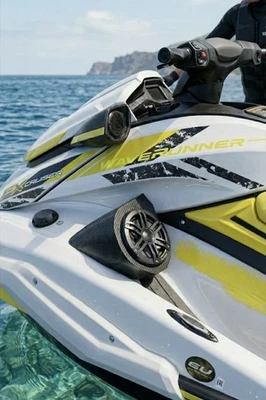 6.5" Coques / Supports pour haut-parleurs Jet Ski  Audio Yamaha FX 2019-2026 - Photo 1/4