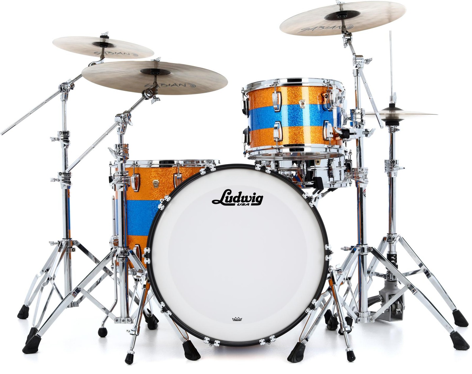 Набор из 3 частей Ludwig Classic Maple Fab - золотойсиний трехдиапазонный 469190₽