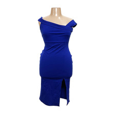 Fashion Nova Women's Blue Bodycon Dress 1X