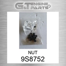 9S8752 (1217746 1b5355 1d4717 1h8278) NUT fits CATERPILLAR (NEW AFTERMARKET)