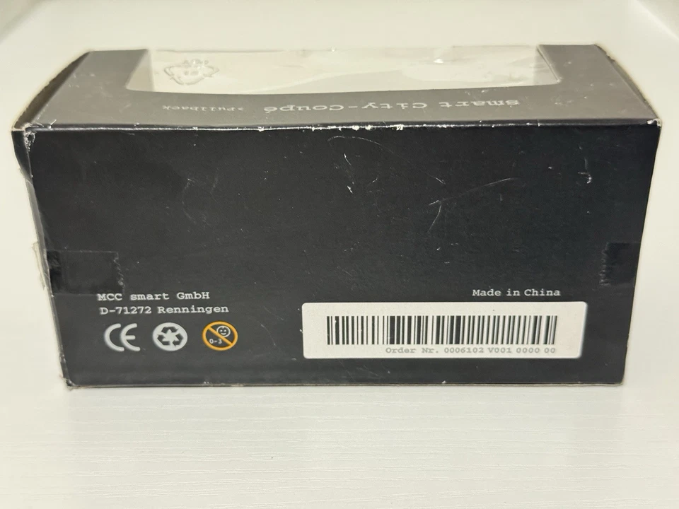 Smart City cupé para dos retrocesos 1:33 - rojo/negro Foto 4 de 4