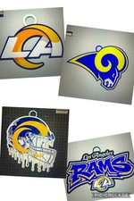 Los Angeles LA Rams HYPE SWAG DRIP FAN TURNOVER HIP HOP JUMBO CHAIN NECKLACE