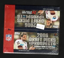 2006 Topps Draft Picks & Prospects Football Factory Sealed Retail Box (24 Packs)