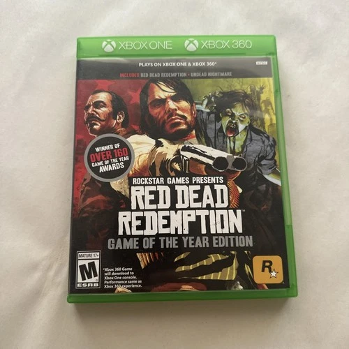 Red Dead Redemption Game of the Year Edition (360/ Xbox One, Series X) W/Map