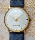 Vintage Seiko Champion mechanical watch gold plated, concentric sector dial-runs