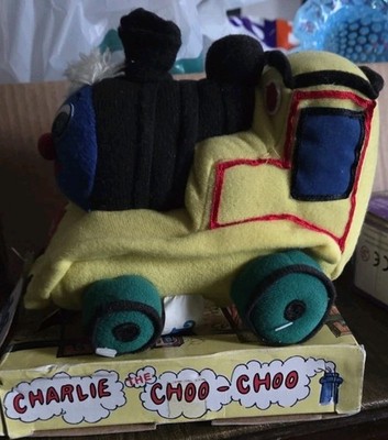 RARE 1989 CHARLIE THE CHOO-CHOO TOY TRAIN PLUSH KIDS OF AMERICA Locomotive