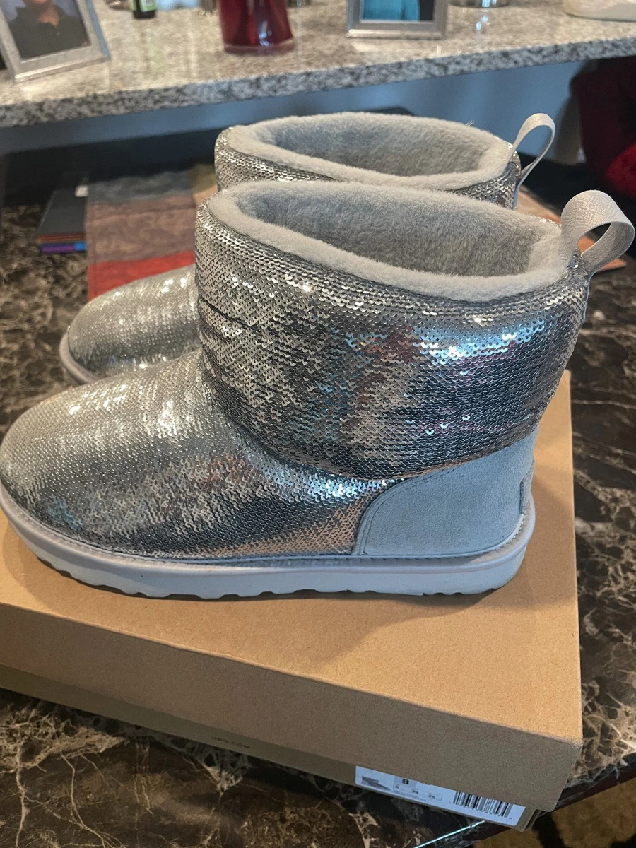 UGG Silver Women's Sequin for sale | eBay
