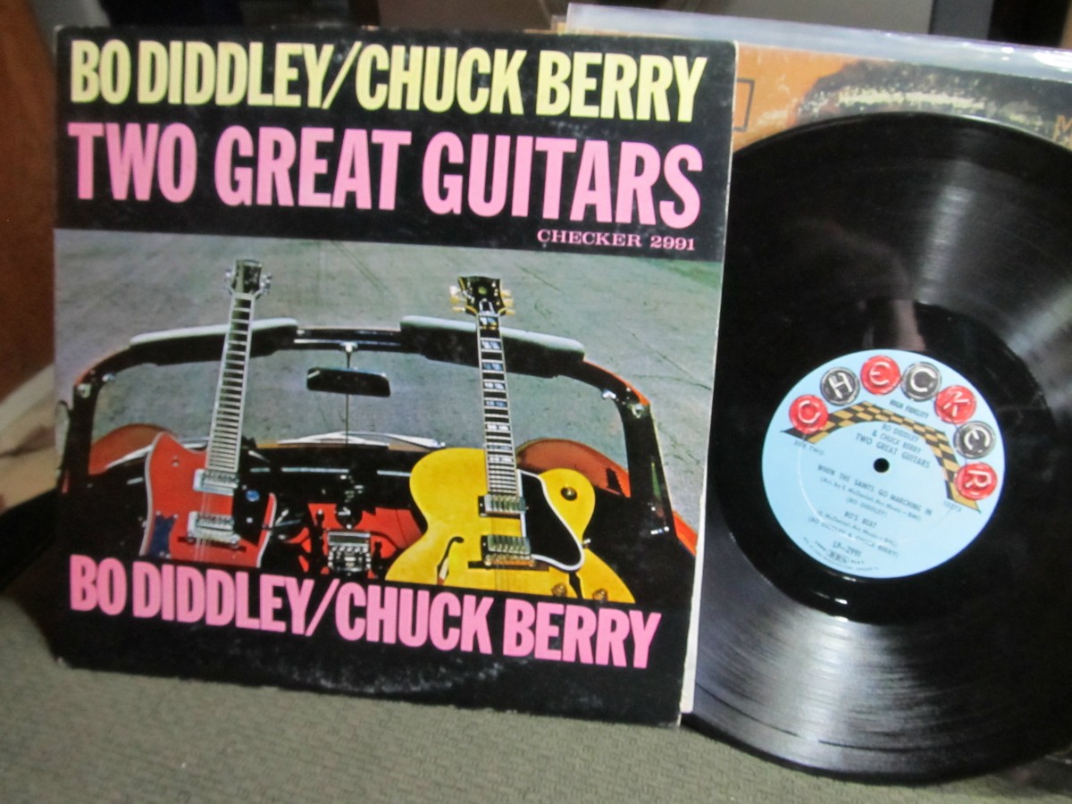 ⁄ Bo Chuck Two Great Guitars Diddley LP Berry - BO DIDDLEY | Chess