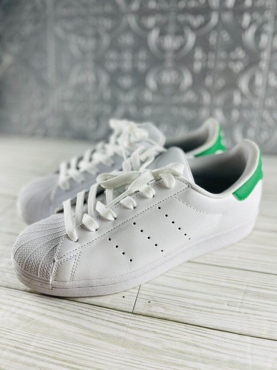 Woman Adidas Superstan Cloud White Green FX4725 Size 7.5 | eBay Woman Adidas Superstan Cloud White Green FX4725 Size 7.5 | eBay