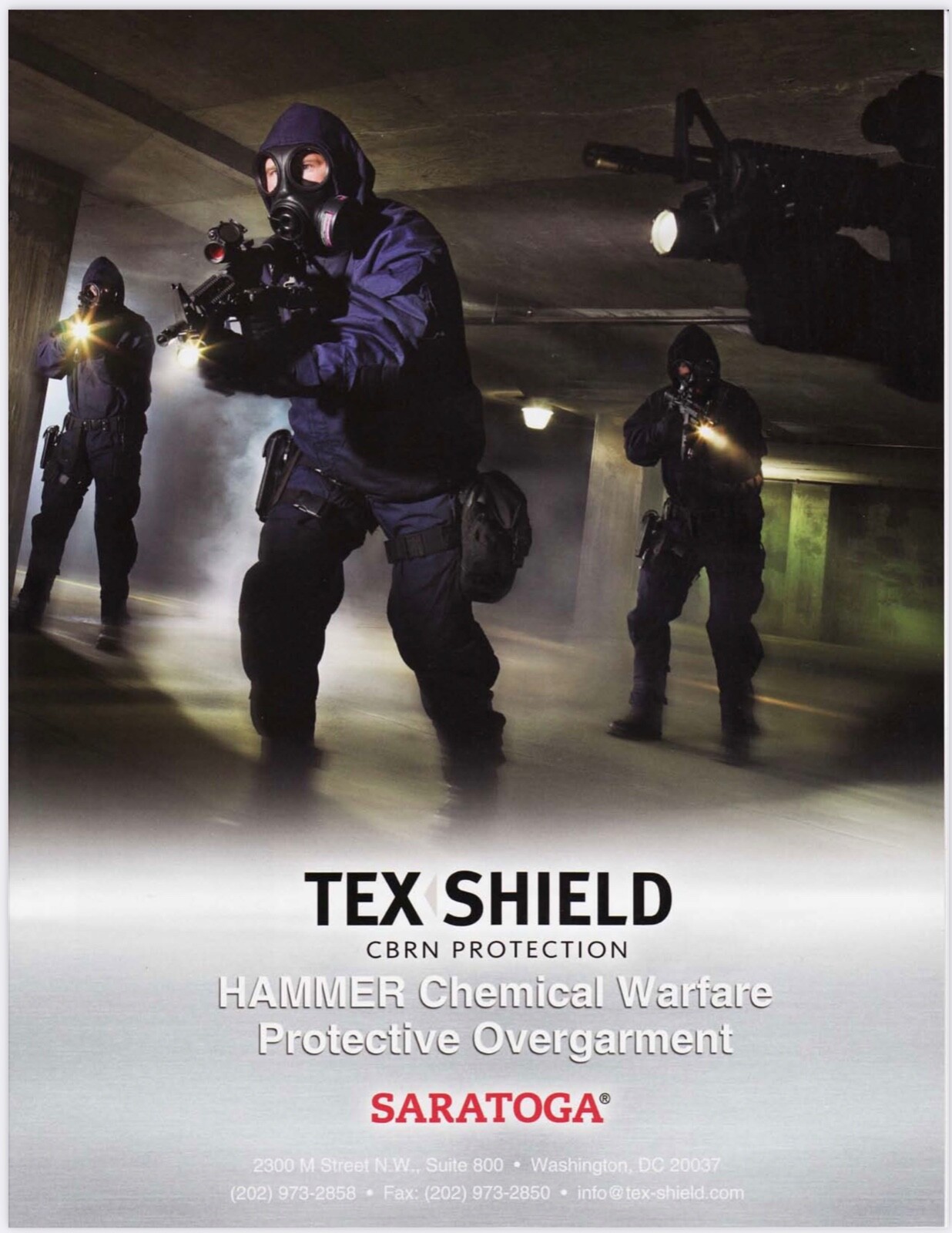 Saratoga Hammer Suit CBRN Chemical Warfare Protective Overgarment