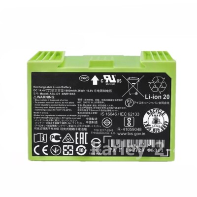 ABL-D1 Rechargeable Li-ion Battery For iRobot Roomba Robot Vacuum e5 e6 i3 i4 i6