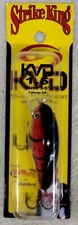 Strike King KVD 1.5 Square Bill Silent Crankbait Lure (HCKVDS1.5-569) Gr. Tomato