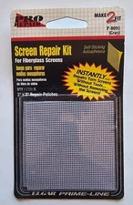 Prime-Line P 8095 Screen Repair Patch 3-Inch X 3-Inch Gray 5 pack