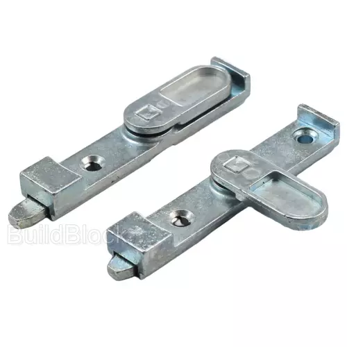 uPVC Door Finger Operated Bolt Universal French Slave Lock shootbolt window pvc