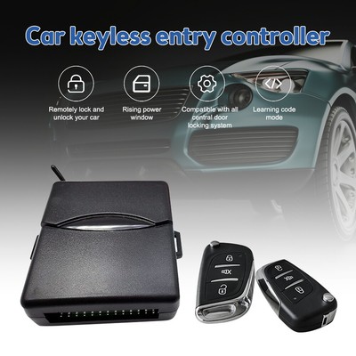Car Keyless Entry Engine Start Alarm System Push Button Remote Starter Stop Kits