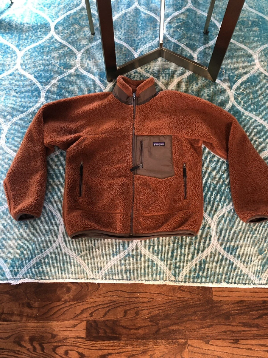 Patagonia Retro X Fleece Jacket Brown Size Small | eBay