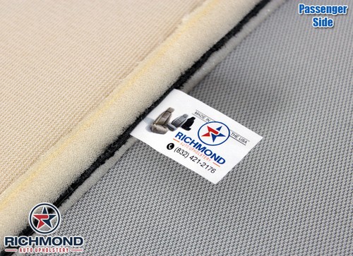2007 Ford F250 King Ranch -Passenger Side Bottom Replacement Leather Seat Cover - Picture 6 of 12