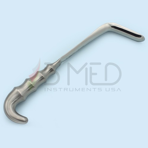 Retractor rectal Sawyer pequeño 7/8" X 2 1/2" mango de agarre de hoja ancha - Imagen 3 de 5