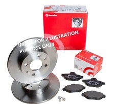 FOR VW Golf 1.6 TDI 105 MK 7 BREMBO REAR BRAKE DISCS 310MM & BRAKE PADS SET
