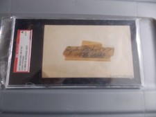 CASEY STENGEL HOF  AUTO SGC A AUTH  CUT  NEW YORK METS YANKEES