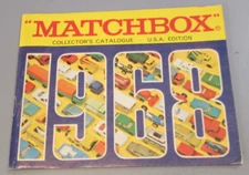 1968 USA LESNEY MATCHBOX CATALOG W/39 PAGES DEPICTING REGULAR WHEELS KINGS USA