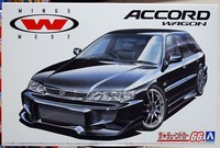 Aoshima 058039 1997 Honda Accord Wagon Wings West Jdm 1:24