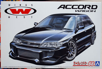Aoshima 058039 1997 Honda Accord Wagon Wings West JDM 1:24