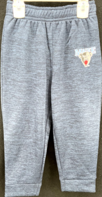 NEW Maine Black Bears UMS Colosseum Heathered Blue Joggers Sweatpants Toddler 3T
