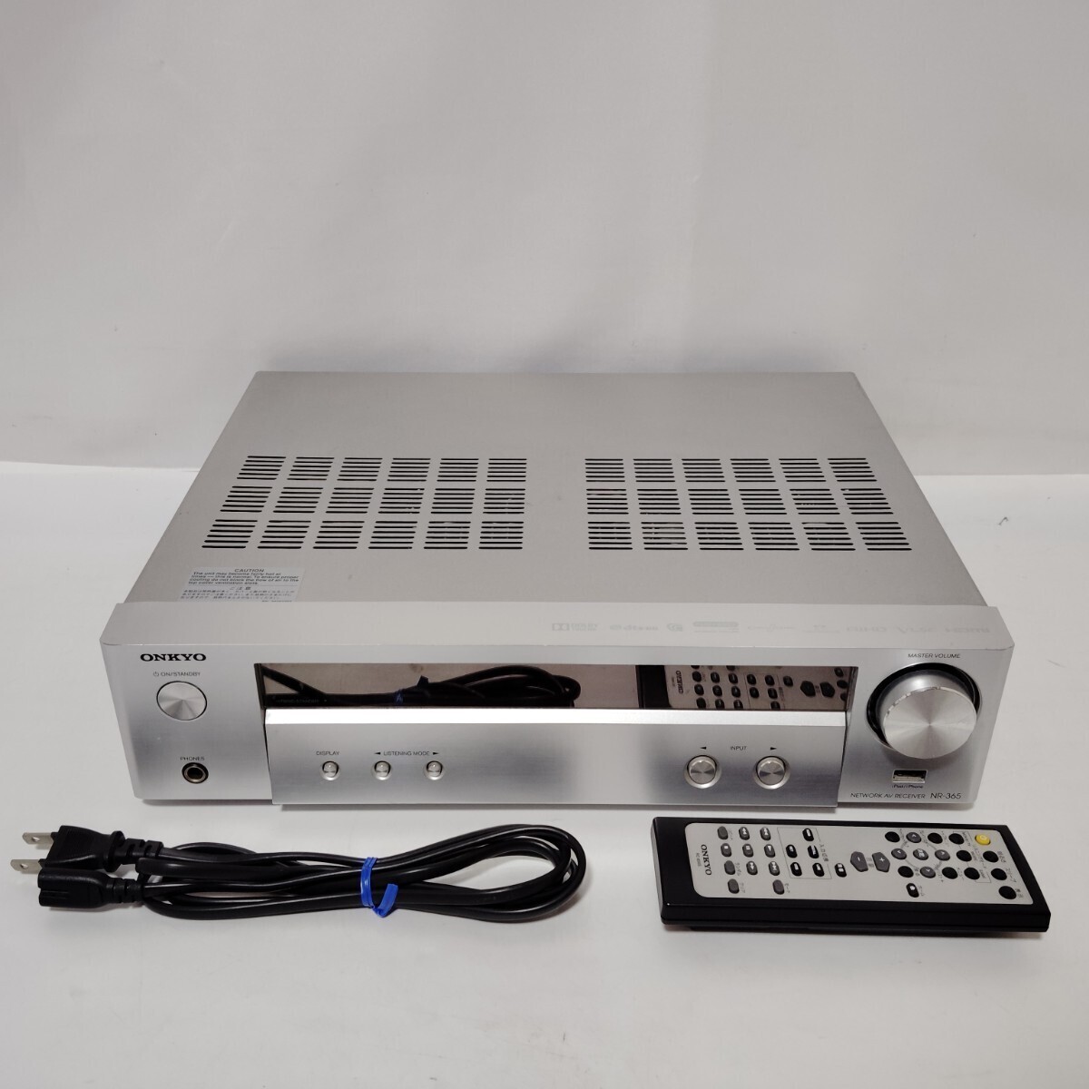 ONKYO ネットワークAVレシーバー NR-365 シルバー 【公式通販】