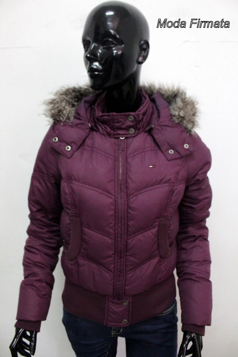 Tommy Hilfiger Veste Femme Taille M Violet Veste Veste d hiver