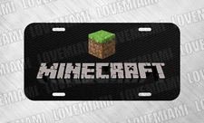 NEW For Mine Craft Game Gamers Minecraft License Plate Auto Car Tag FREE SHIP