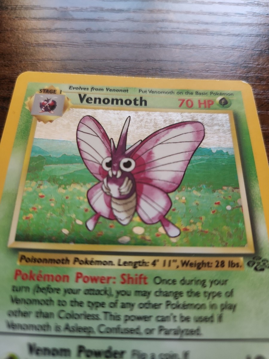 Venomoth (13/64) [Jungle Unlimited] Moderately Played Holofoil