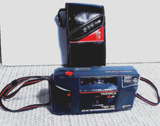 Kyocera Yashica L AF Date DX Black 32mm f/3.5 Point  Shoot Film Camera w/case