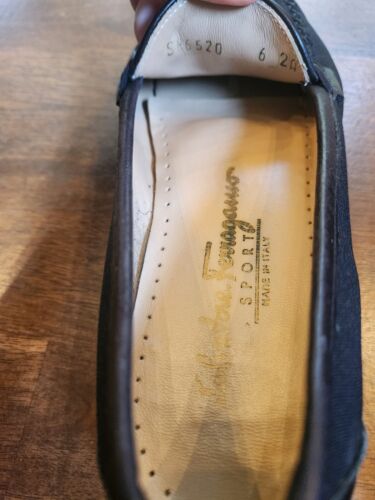 Salvatore Ferragamo Women's Sport Casual Genuine Italian Leather Loafers 6AA COA - Picture 3 of 13