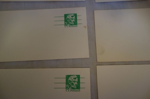 12 Vintage Postal Cards Prepaid Lincoln 5 Cent Unused - Picture 5 of 7