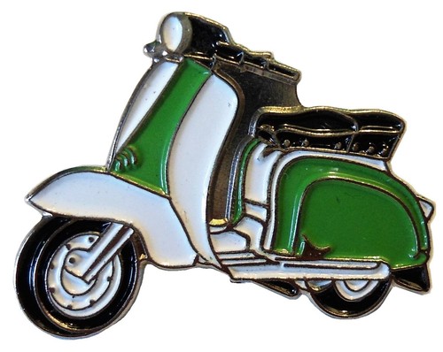 Vintage Retro 70s MOD 1970s Scooter MODS Scooterist Metal Enamel Pin Badge NEW - Picture 21 of 28
