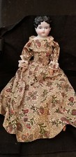 ANTIQUE 25 ALT BECK GOTTSCHALK ABG 784 CHINA HEAD DOLL antiq body leather feet