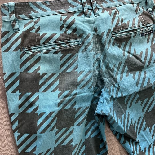 Jack Bunny Pants Adult 34 Green Black Pearly Gates Golf Checkered High Quality - Picture 6 of 12