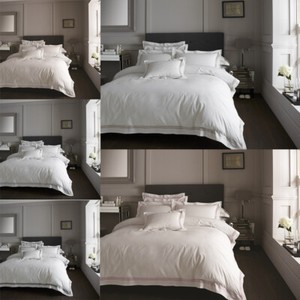 Luxury Embroidered Hotel Collection Duvet Quilt Cover Set