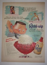 1953 Reddi-Wip Advertisement 
