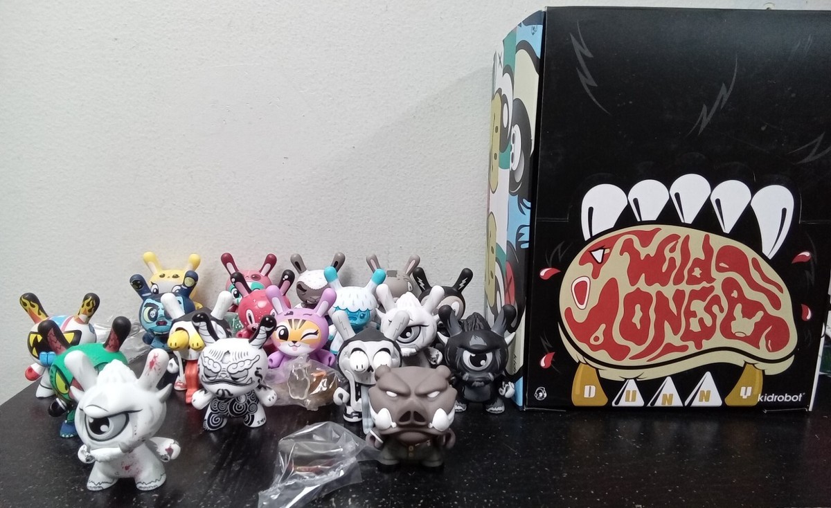 Kidrobot Wild Ones Dunny Series Full Set Of 18 including Chases | eBay