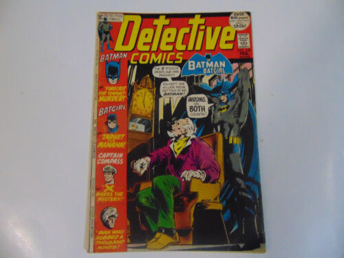 DC Detective Comics # 420 Batman Batgirl Bronze Age Comic Book - Foto 1 di 1