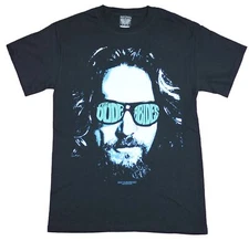 The Big Lebowski Mens T-Shirt  - The Dude Abides Glasses Image