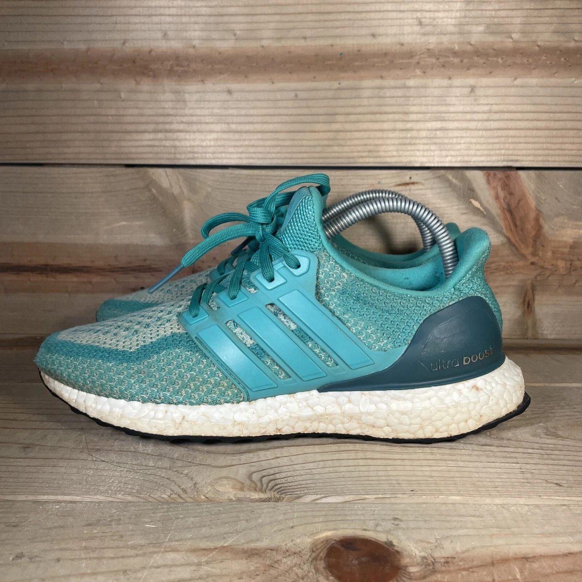 Womens Ultra Boost 2.0 AQ5937 Mint Teal Green Low Top Shoes Size |