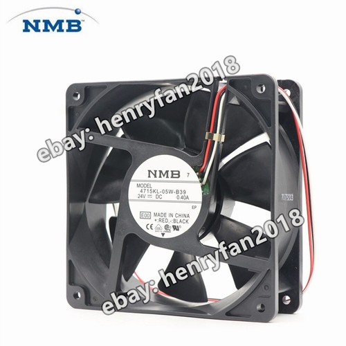 NMB 4715KL-05W-B39 Fan 24V 0.40A 120*120*38mm 3-wire For Fanuc / CNC cooling fan - Picture 3 of 7