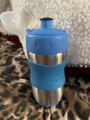 Kid Basix Safe Sporter 12 Ounce Stainless Steel Water Bottle