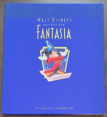 Disney Fantasia Deluxe CAV LaserDisc 50th Anniversary | eBay