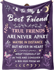 Best Friend Blanket Gifts on Christmas, Blanket Gifts for Women 60"x50"