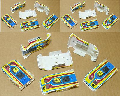 18pc 1973-78 Aurora AFX PORSCHE 510K CAN AM Slot Car 1915